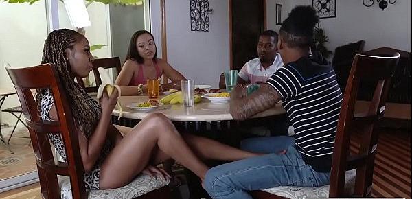 Xxx Sex For Mom Dining Table - Stepdaughter n stepmom suck under table 884 Porn Videos